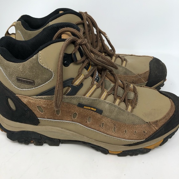 Men's North Peak Hiking Boots Hiking 13 Brown - Picture 11 of 15